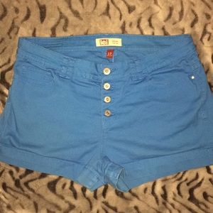 ❤️ Beautiful aqua blue Tatum high waist shorts💋